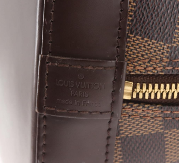 Pre-owned Louis Vuitton Damier Ebene Alma MM