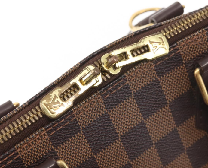 Pre-owned Louis Vuitton Damier Ebene Alma MM