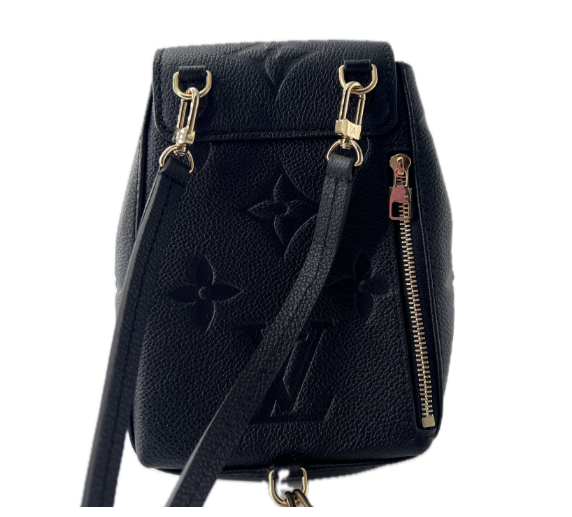 Pre-owned Louis Vuitton  Empreinte Monogram Giant Tiny Backpack Black