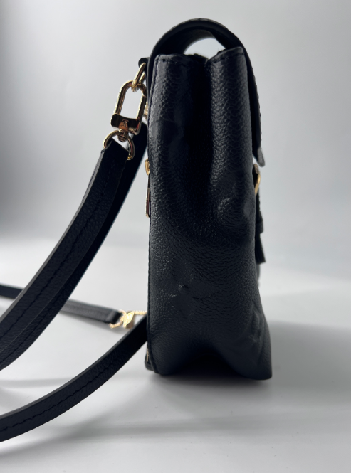 Pre-owned Louis Vuitton  Empreinte Monogram Giant Tiny Backpack Black