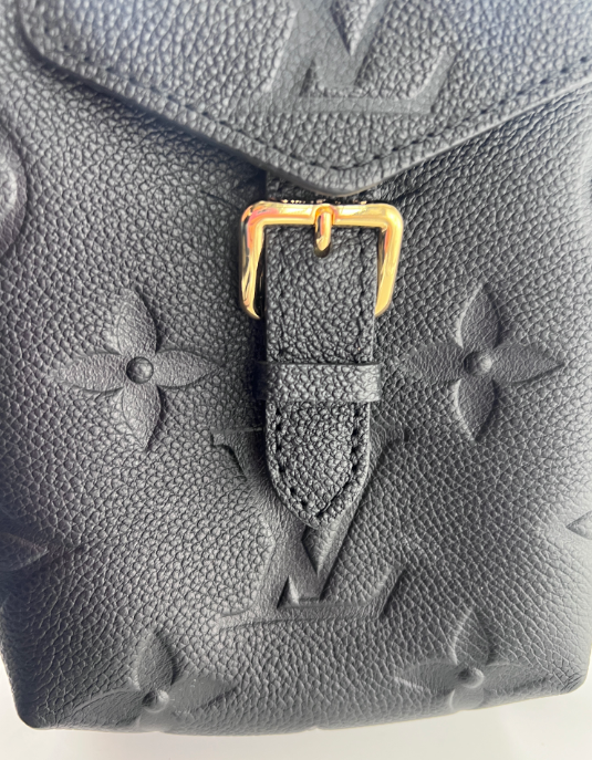 Pre-owned Louis Vuitton  Empreinte Monogram Giant Tiny Backpack Black