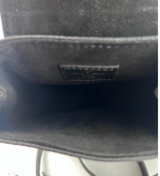 Pre-owned Louis Vuitton  Empreinte Monogram Giant Tiny Backpack Black