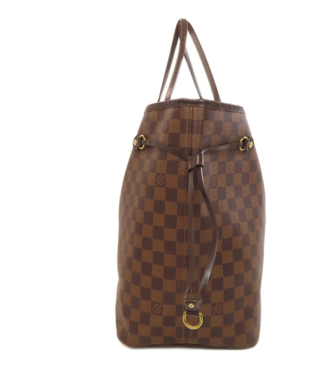 Pre-owned Louis Vuitton Neverfull Damier Ebene GM