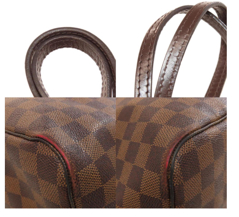 Pre-owned Louis Vuitton Neverfull Damier Ebene GM