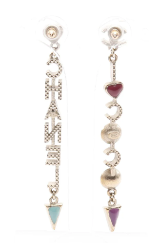 Pre-owned CHANEL Coco mark Earrings GP Gold