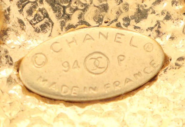Pre-owned CHANEL Coco mark Brooch GP Gold 94P