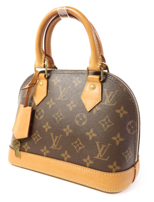 Pre-owned LOUIS VUITTON LV GHW Alma BB 2 Way Shoulder Bag Handbag  Monogram Brown