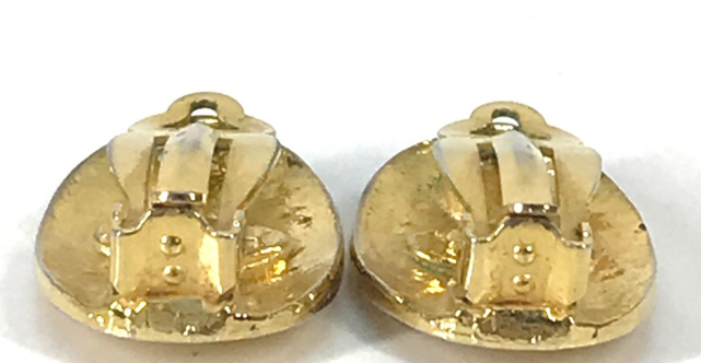 Pre-owned Chanel Coco Mark Earrings