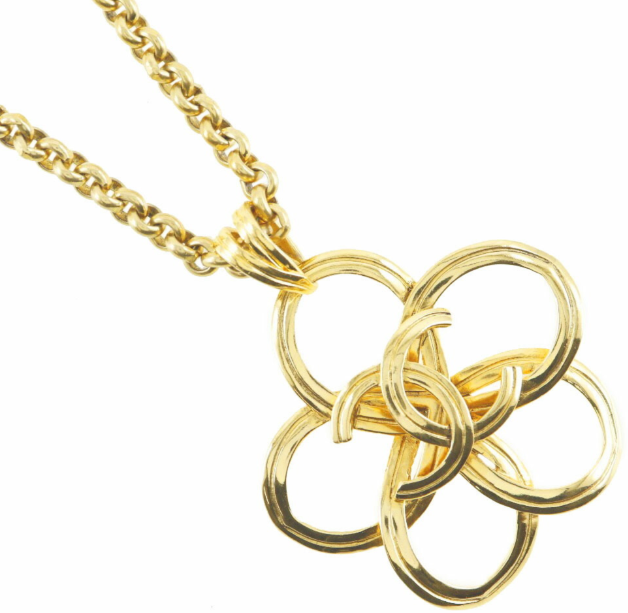 Pre-owned Chanel Coco Mark  Necklace