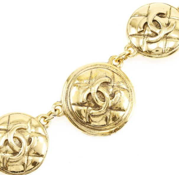 Pre-owned Chanel Coco Mark Necklace