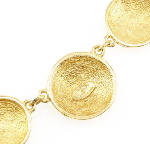 Pre-owned Chanel Coco Mark Necklace