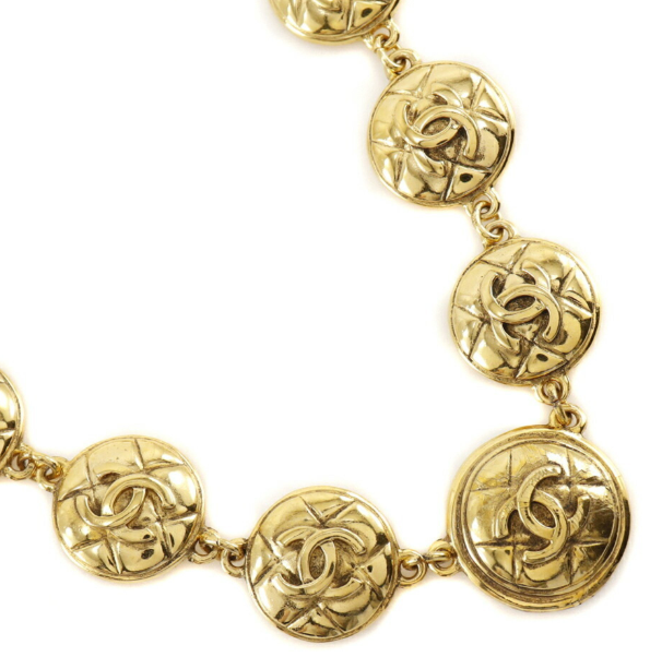 Pre-owned Chanel Coco Mark Necklace