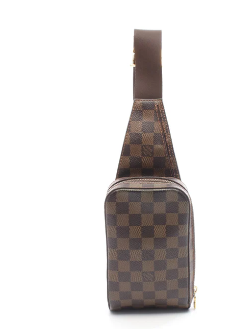 Pre-owned LOUIS VUITTON Geronimos Damier ebene Sling Bag