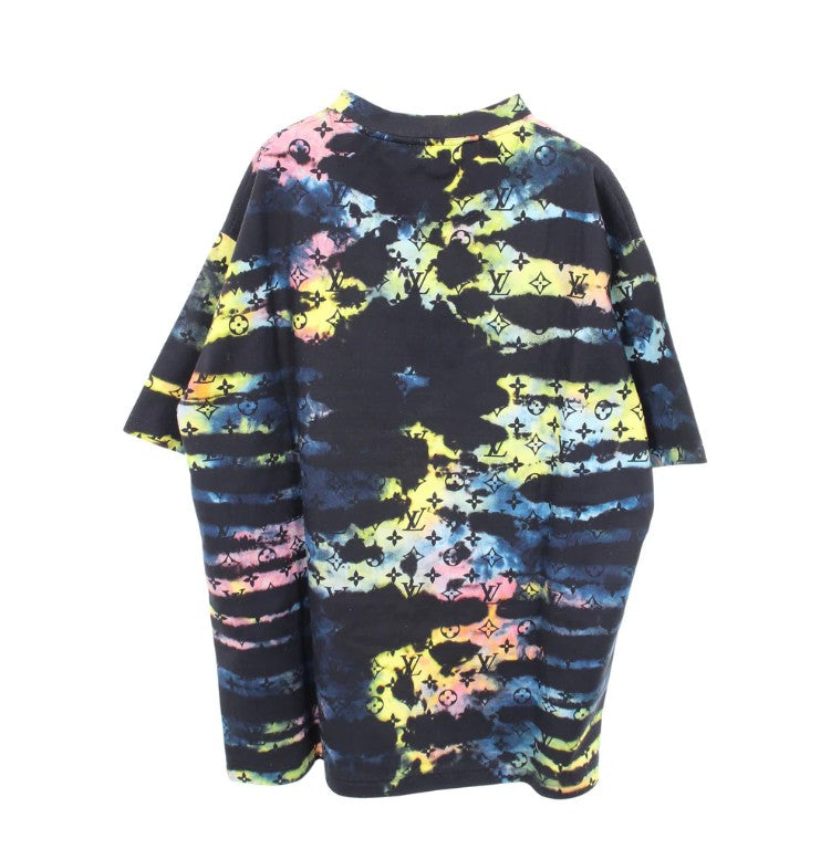 Pre-owned LOUIS VUITTON Monogram tie-dye Short sleeve T-shirt