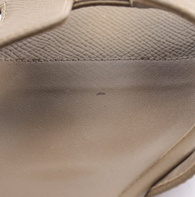 Pre-owned HERMES Oasis Sandals Leather Gray brown