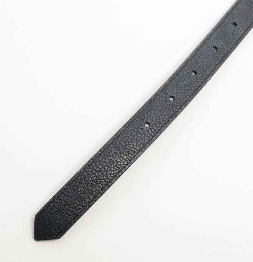 Pre-owned  Louis Vuitton LV Sunset Initiales Reversible Belt Monogram Canvas and Leather Wide