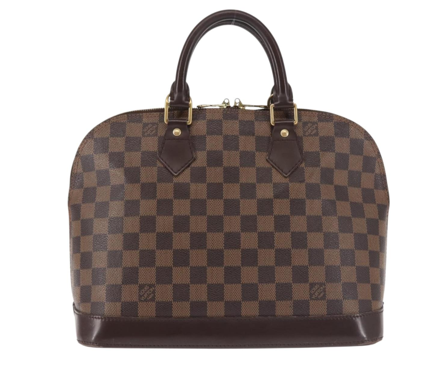 Pre-owned Louis Vuitton Damier Ebene Alma MM