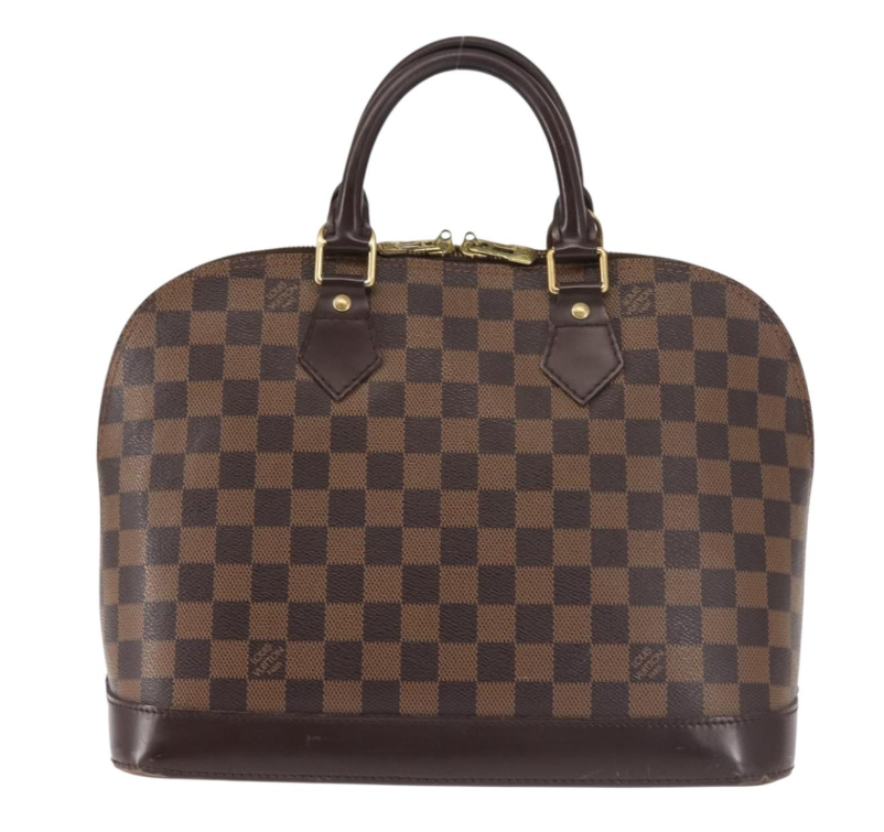 Pre-owned Louis Vuitton Damier Ebene Alma MM