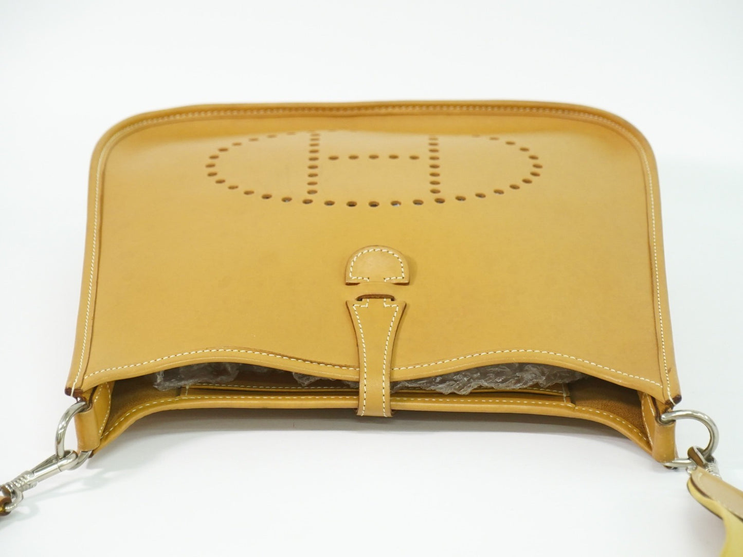 Pre-owned Hermes Evelyne Bag Gen I Courchevel GM