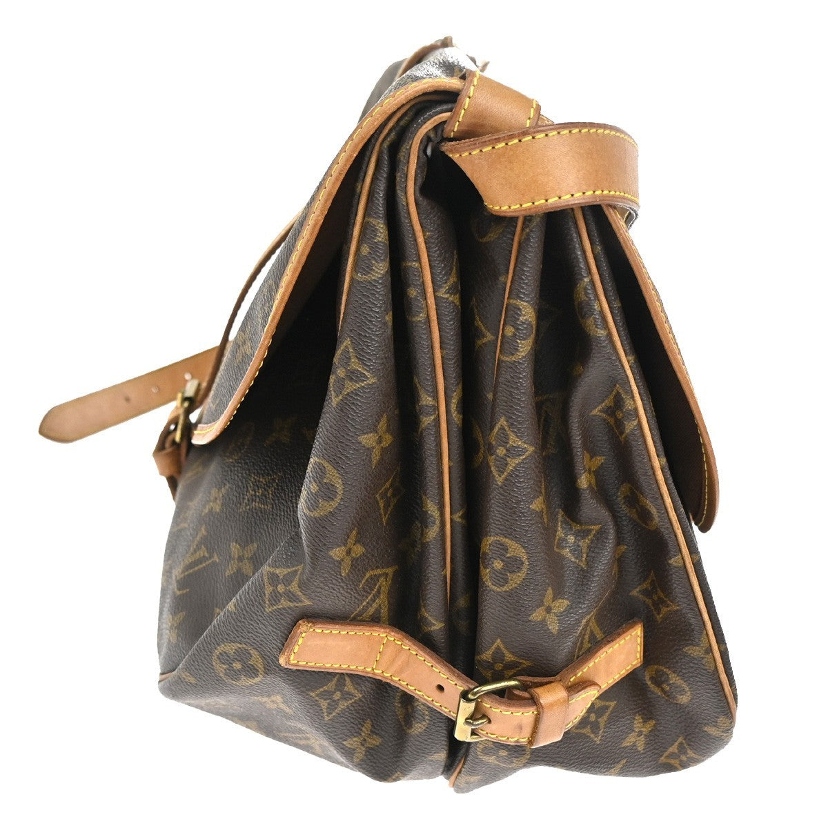 Pre-owned Louis Vuitton Saumur 30