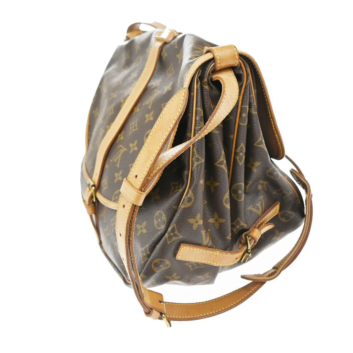 Pre-owned Louis Vuitton Saumur 30