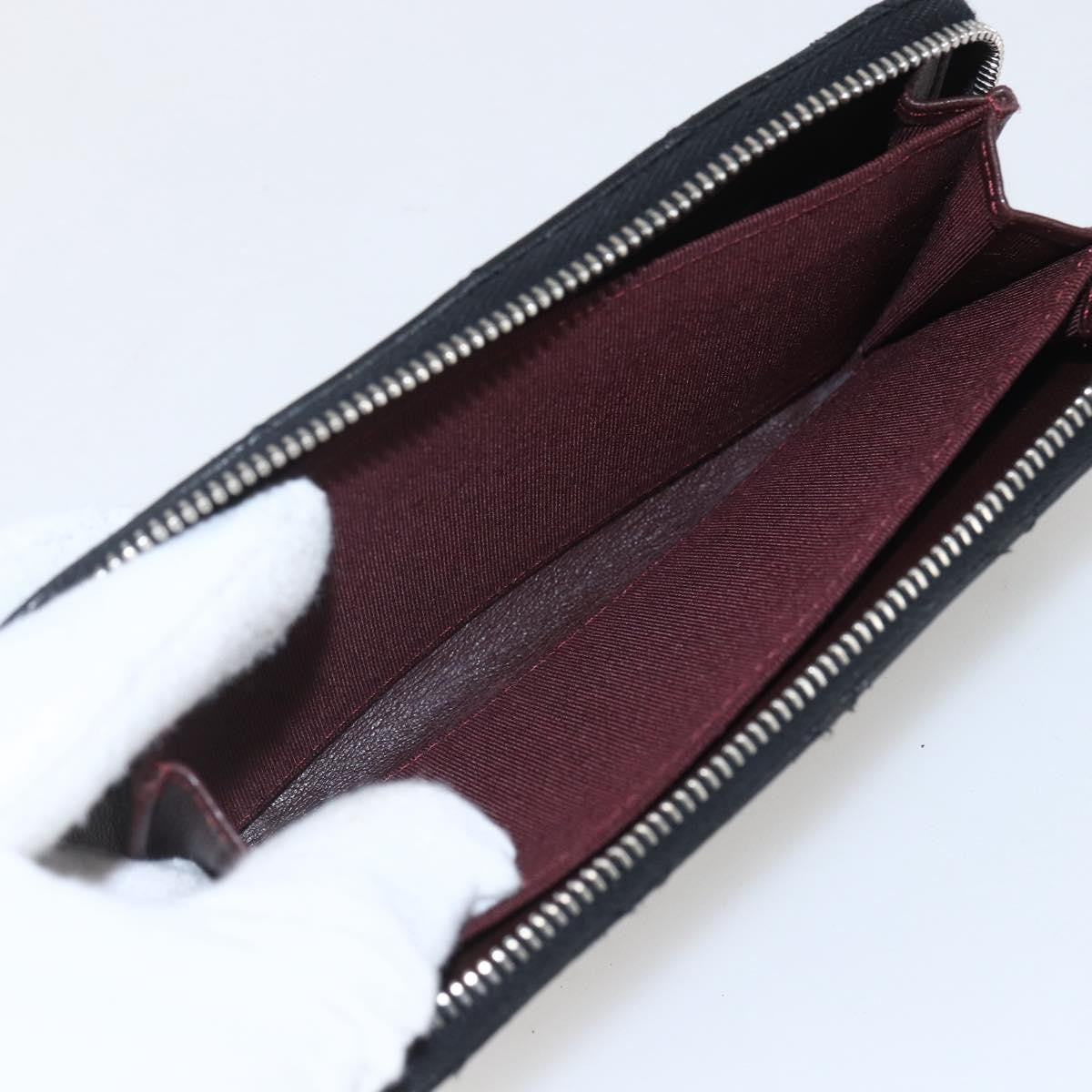 Pre-owned Chanel Zip Around Organizer Wallet Lambskin