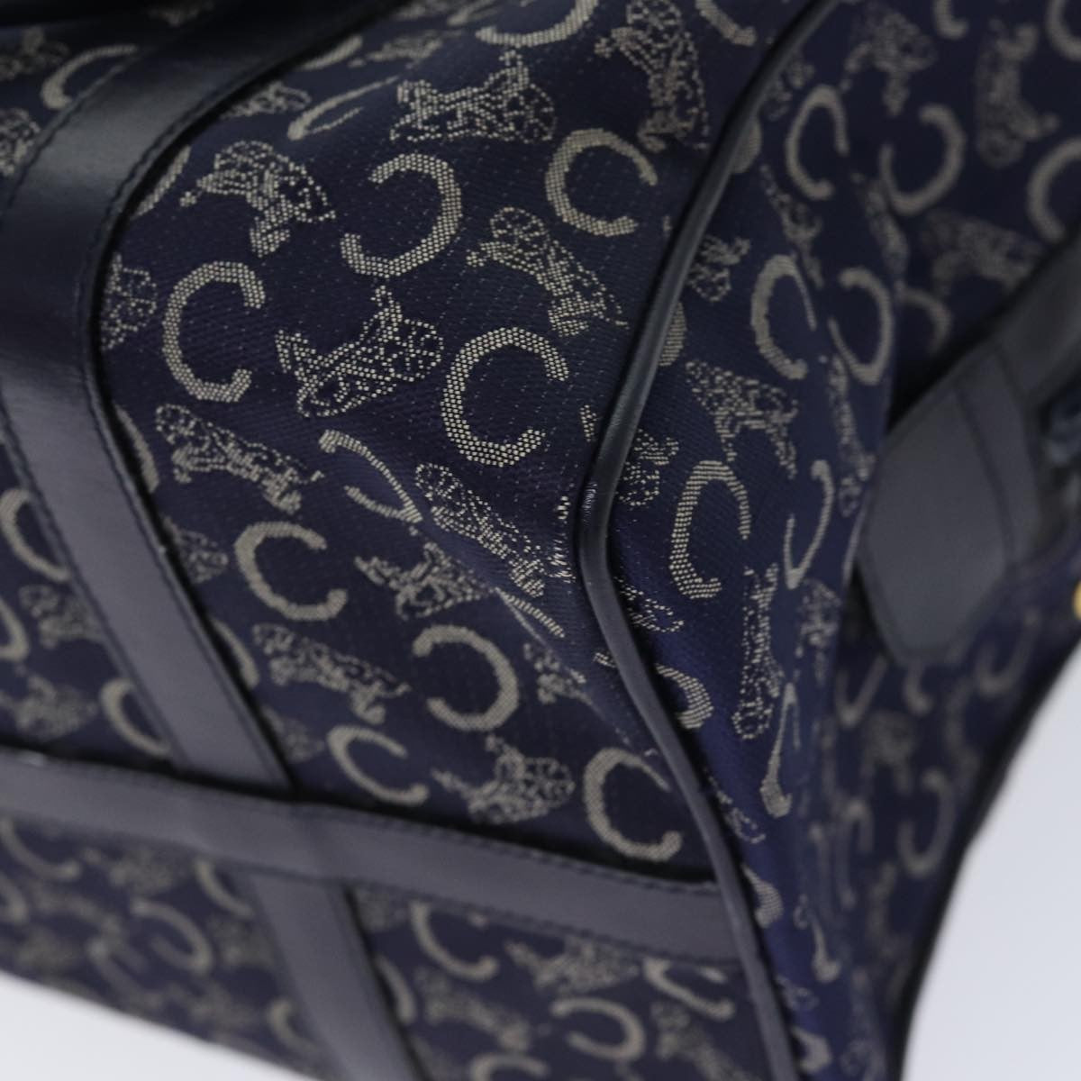 Pre-owned Celine Boston Bag Navy