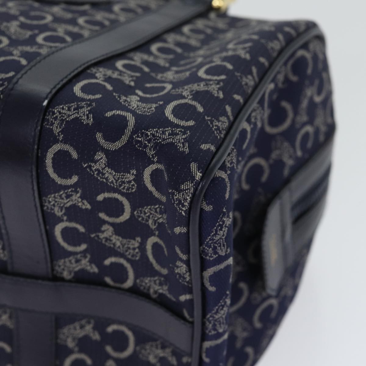 Pre-owned Celine Boston Bag Navy