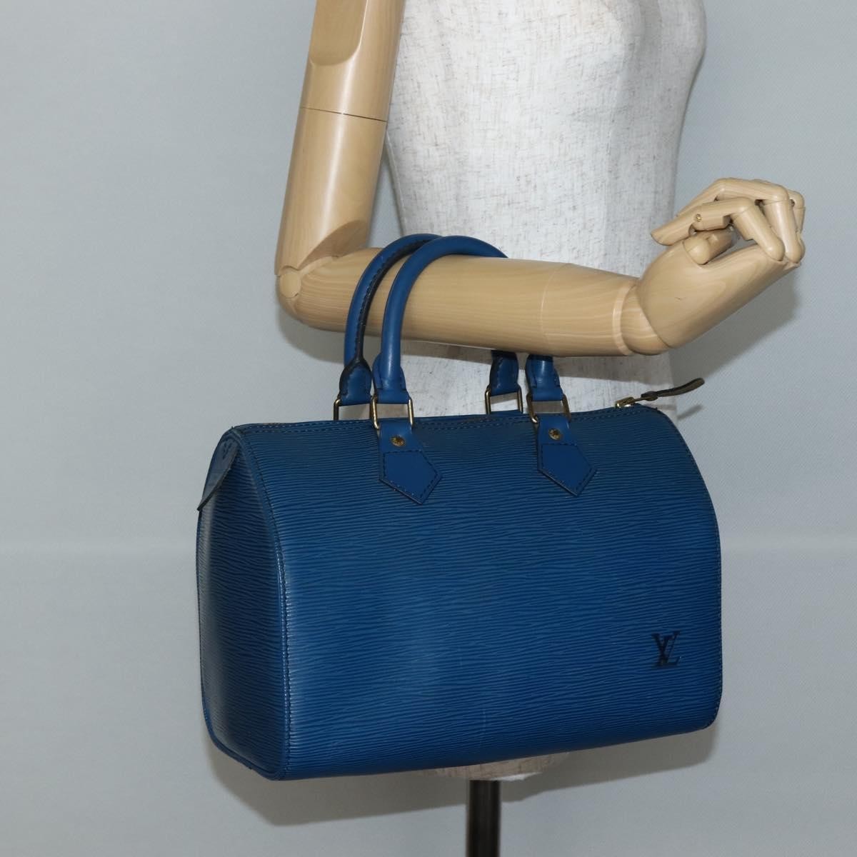 Pre-owned Louis Vuitton Speedy Handbag Epi Leather 25