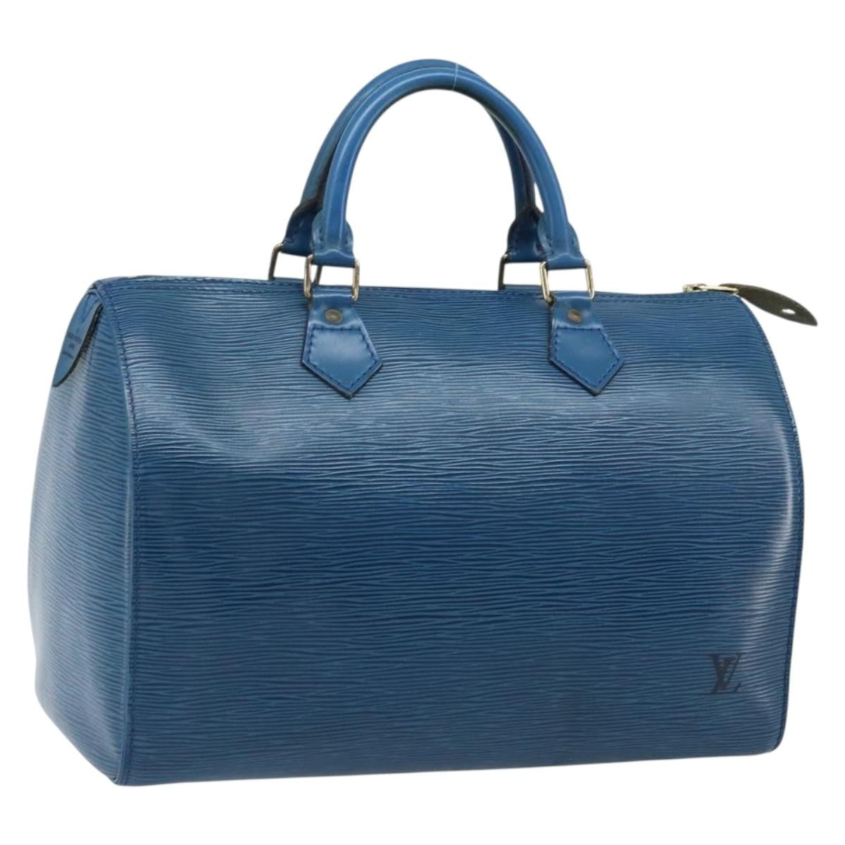 Pre-owned Louis Vuitton Speedy Handbag Epi Leather 30