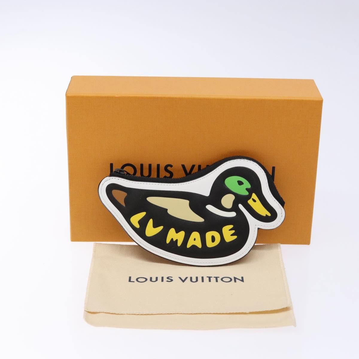 Pre-owned Louis Vuitton Nigo Duck Coin Holder
