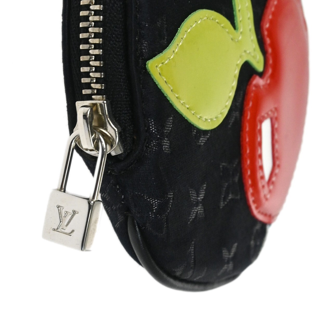 Pre-owned Louis Vuitton Round Coin Purse Limited Edition Monogram Silk