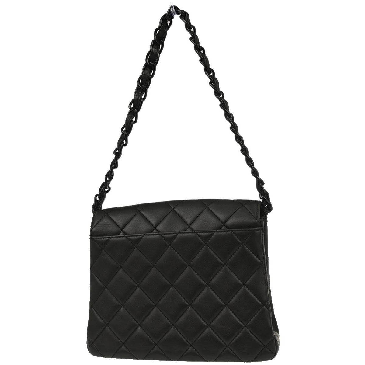Pre-owned Chanel Vintage Envelope Flap Bag Quilted Lambskin Small