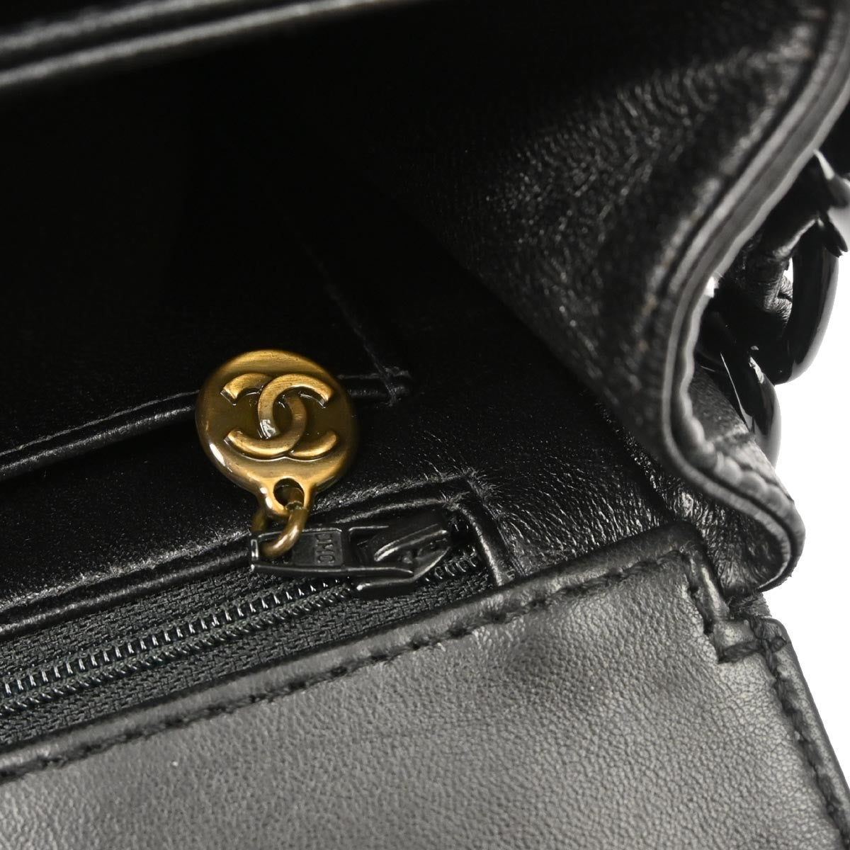 Pre-owned Chanel Vintage Envelope Flap Bag Quilted Lambskin Small