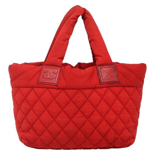 Pre-owned Chanel Coco Cocoon Reversible Tote Red