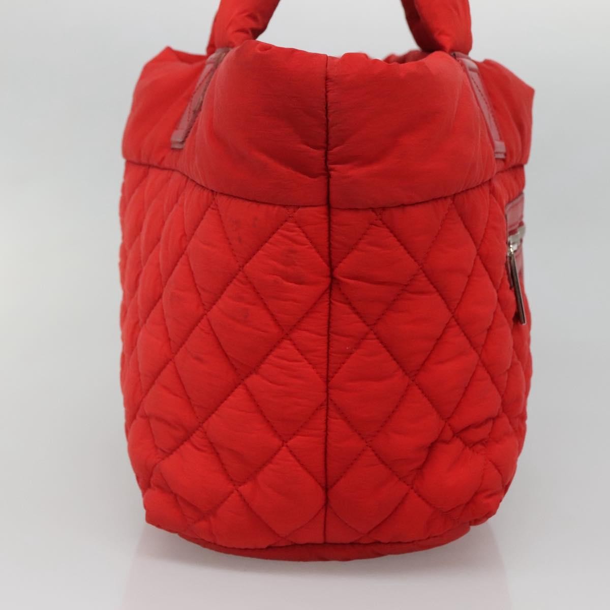 Pre-owned Chanel Coco Cocoon Reversible Tote Red