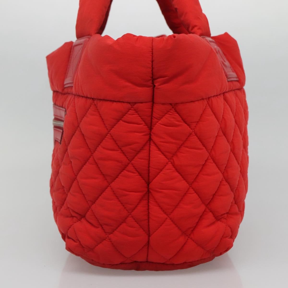 Pre-owned Chanel Coco Cocoon Reversible Tote Red