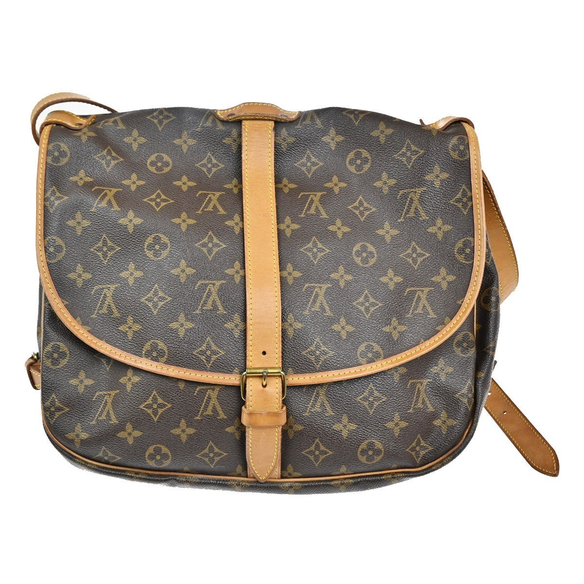 Pre-owned Louis Vuitton Saumur 30