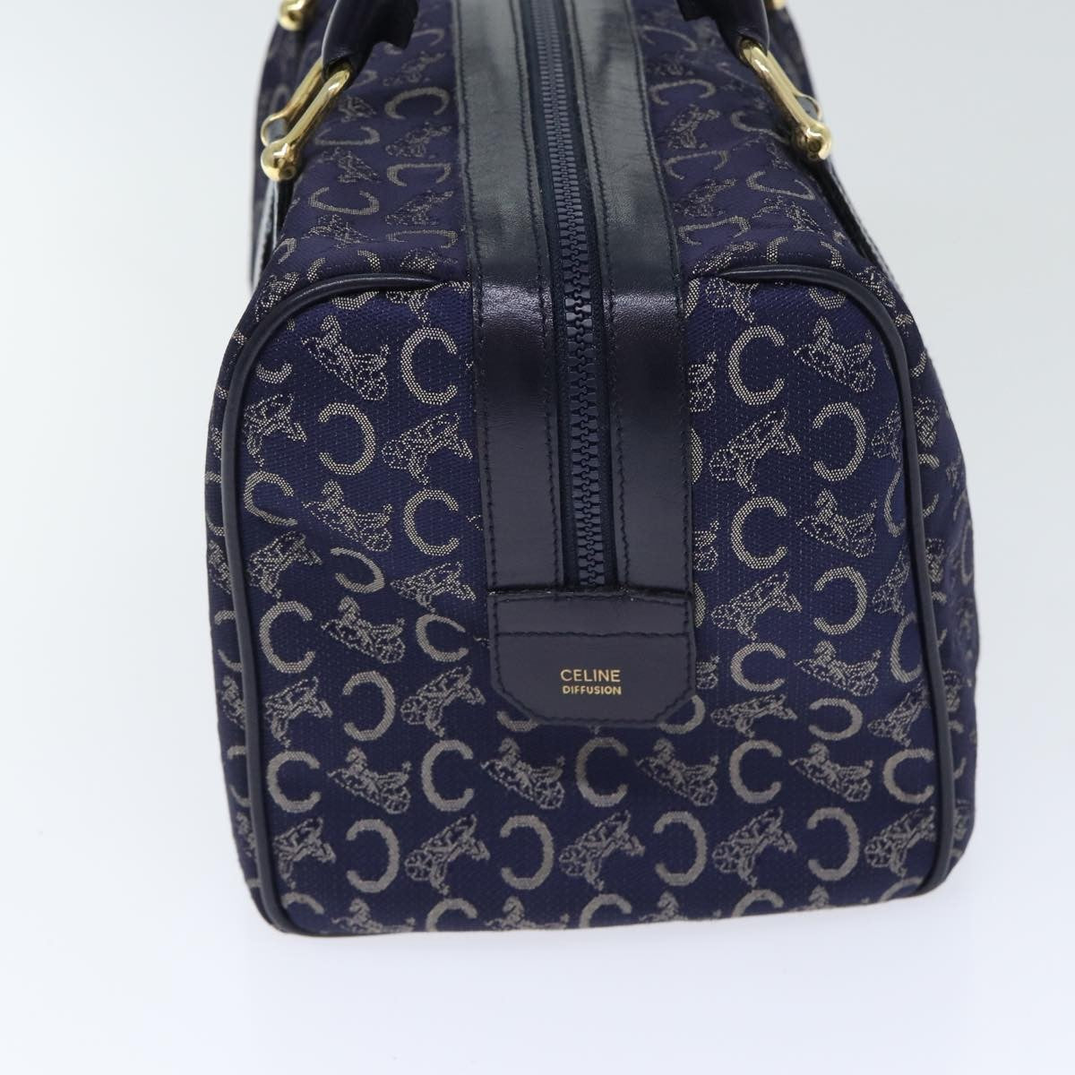 Pre-owned Celine Boston Bag Navy