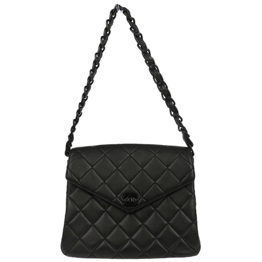 Pre-owned Chanel Vintage Envelope Flap Bag Quilted Lambskin Small