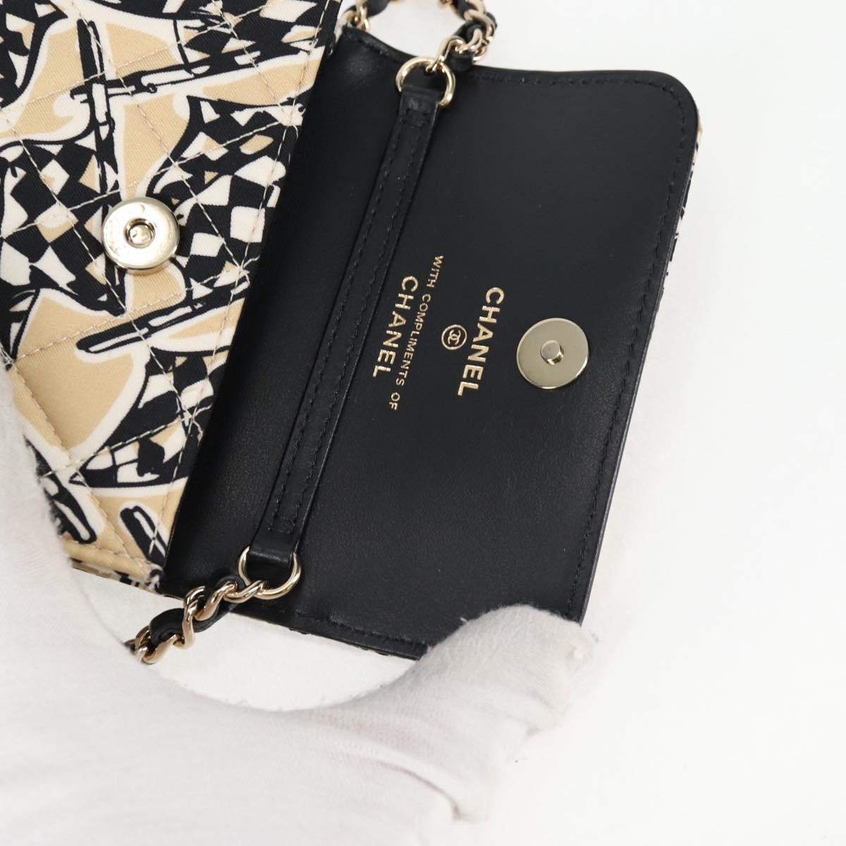 Pre-owned Chanel Flap Card Holder on Chain