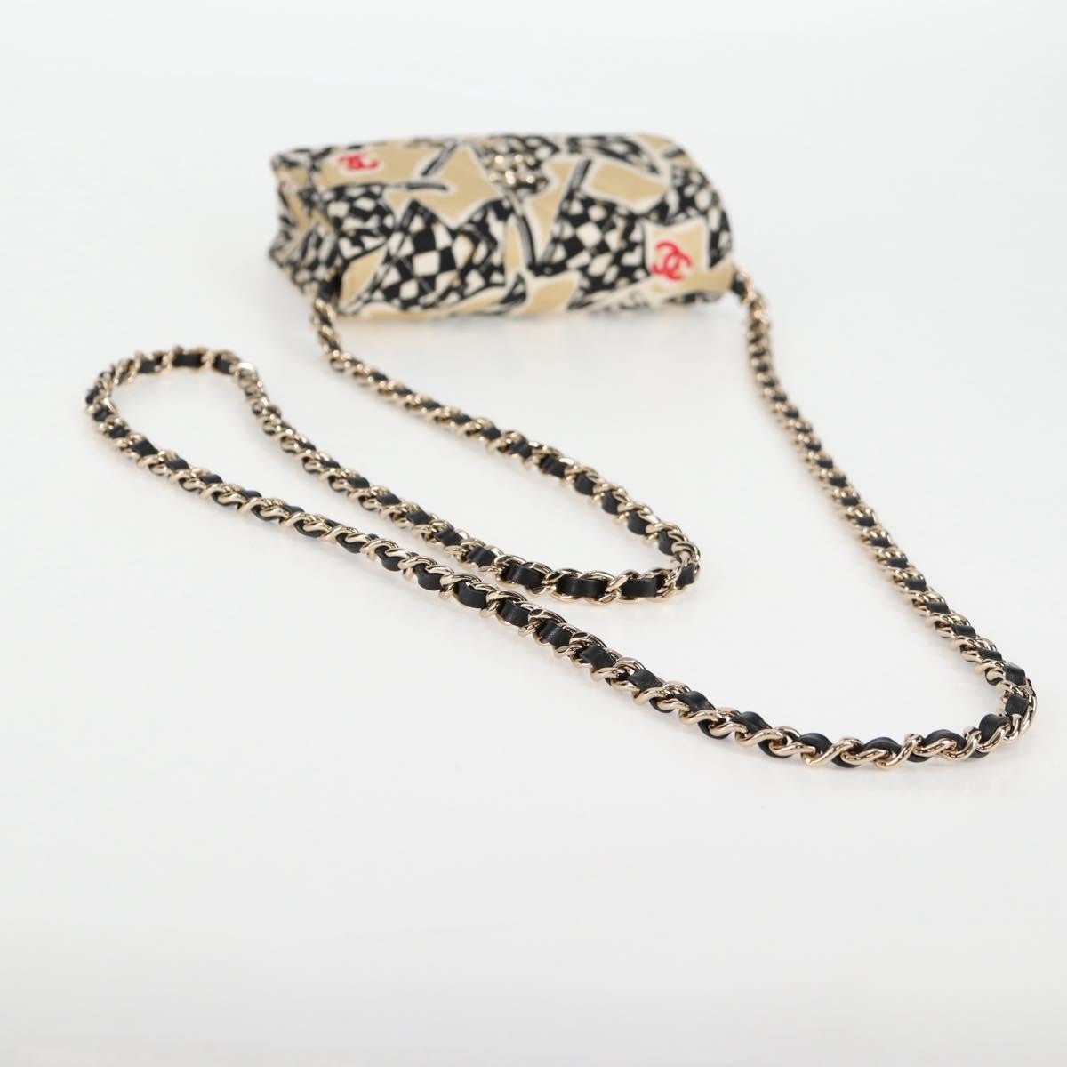 Pre-owned Chanel Flap Card Holder on Chain