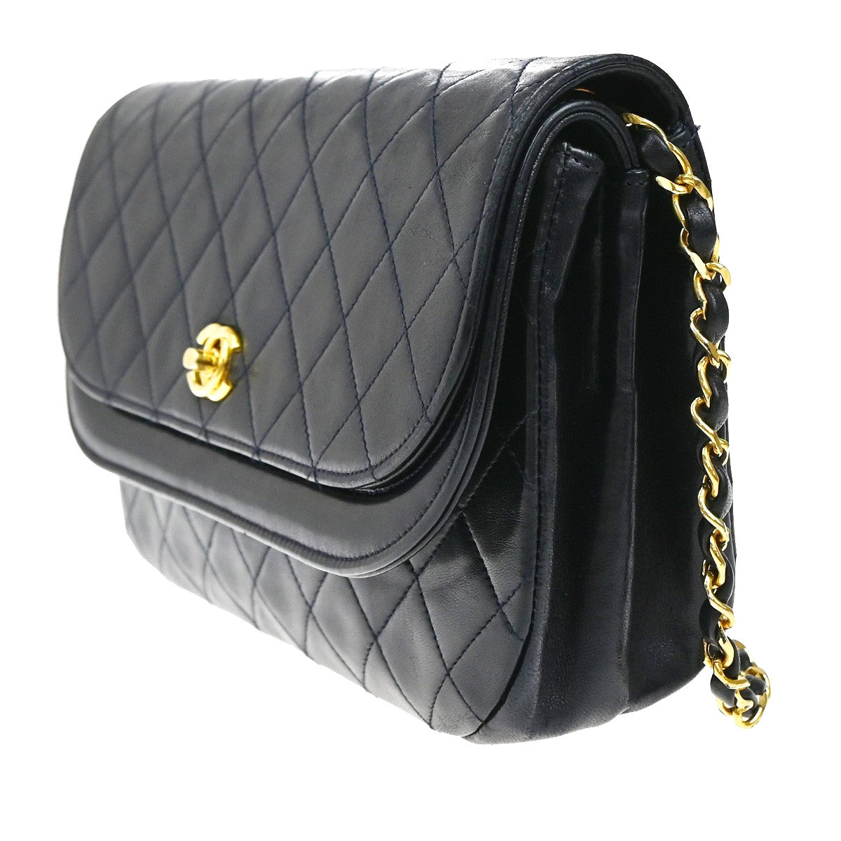 Pre-owned Chanel Vintage Handbag in Black