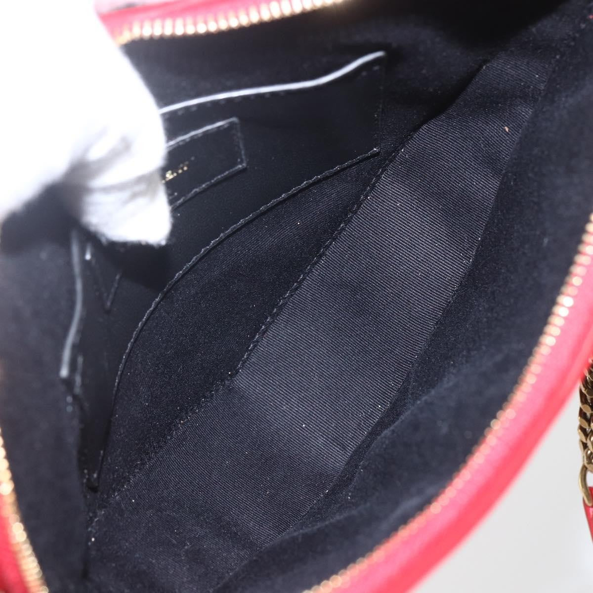 Pre-owned Saint Laurent Love Heart Tassel Chain Bag