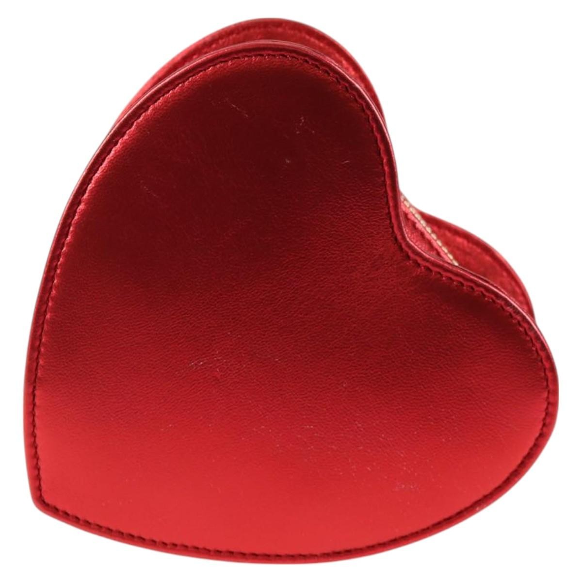 Pre-owned Saint Laurent Love Heart Chain Bag